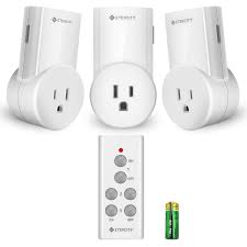 Etekcity Remote Control Outlet Wireless Remote Light Switch For Lights Lamps Fans Household Appliances Up To 100 Ft Range Fcc Etl Listed Learning Code 3rx 1tx Electric Plugs Amazon Com Industrial Scientific