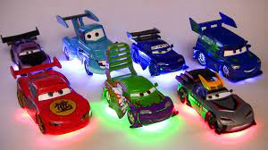 Light Up Deluxe Die Cast Set Tuners Dj Wingo Lightning Mcqueen Mater Disney Pixar Cars Toons Toys Pixar Cars Disney Pixar Cars Disney Cars Diecast