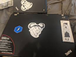 Matching bios for couples matching couple bios matching instagram names for couple cute get girls apparel & memes apparel here: Made A Gnu Sticker To Match With Bf 3 I Wanted To Make My T500 That He Gave Me For My Birthday Match With His So I Printed A Gnu Logo Then