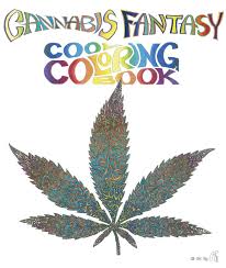 The stoner's psychedelic coloring book. Amazon Com Cannabis Fantasy Cool Coloring Book 9780867197174 Re Books