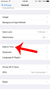 Once you are through itunes and app store, you can find a top bar to apple id, tap on it. How To Change The Date And The Time On An Iphone Solve Your Tech
