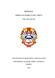 Adapun tujuan proposal ini yaitu untuk memperkenalkan lebih detail tentang produk kami dan mengundang para investor untuk. Contoh Proposal Memperingati Hari Ulang Tahun