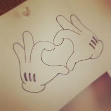 Heart Dp Disney Art Drawings Easy Disney Drawings Pencil Art Drawings