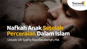 Biarpun sudah bercerai, tanggungjawab bapa terhadap nafkah anak sememangnya tidak dapat dinafikan. Nafkah Anak Setelah Perceraian Dalam Islam Ustadz Dr Syafiq Riza Basalamah Ma Youtube