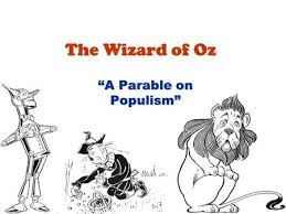 Image result for the wizard of oz parable on populism worksheet