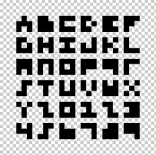 There are even different kinds of tables! Minecraft 3x3 Pixel Art Font Png Clipart 3 X 3x3 Alphabet Angle Area Free Png Download