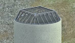 The emitter allows water captured by grates, catch basins, channel drain, downspouts, and roof gutter systems to flow through the drainage pipe and. Trash Rack Trash Racks Debris Screens Trash Guards At Trashracks Com