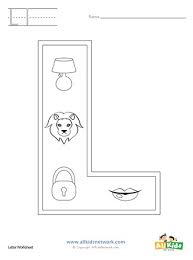 Color the l's coloring page. Letter L Coloring Page All Kids Network