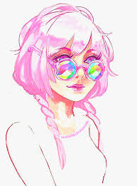 I wish the eyeliner was black but other than that it's great for the waterline and blends out on the upper lash line beautifully. Anime Girl Aesthetic And Pink Eyes Anime 1579187 On Animesher Com
