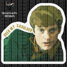 James Acaster "over My Shoulder!" Sticker