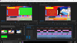 This template is very easy to use, just drag and drop your images or videos, change the text. The Best Breaking News Studio Adobe Premiere Pro Template Mtc Tutorials