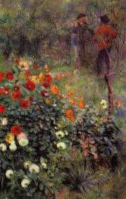 Pierre Auguste Renoir Le Jardin De La Rue Cortot Impressionistische Kunst Kunst Gemalde Kunst