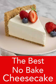 This Delicious No Bake Cheesecake Is Light Creamy And Beyond Easy To Make Yo Easy Cheesecake Recipes Best No Bake Cheesecake Cheesecake Recipes Easy Homemade