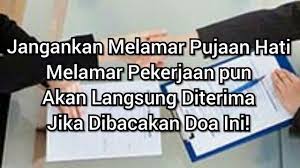 Surat lamaran kerja harus tetap menarik untuk dibaca agar pihak hrd yang membacanya lebih tertarik lagi dan akhirnya mau memanggilmu ke tahap jangan lupa juga berdoa supaya surat lamaran ada dibaca oleh hrd perusahaan dan lamaran kamu sesuai dengan apa yang dibutuhkan oleh perusahaan. Doa Melamar Kerja Dan Melamar Pujaan Hati Agar Diterima Youtube