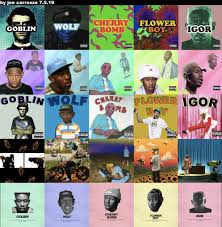 Although tyler, the creator's main album cover for call me if you get lost is a driver's license shot that pays homage to ol' dirty bastard, the project also has a more intricate secondary cover featuring an acrylic painting by artist gregory ferrand. Every Tyler The Creator Album Cover In The Style Of Every Tyler The Creator Album Cover Tylerthecreator