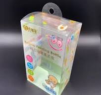 Eco Friendly Customized Acetate Plastic Packaging Clear PVC Box with Handle