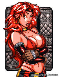 Find this pin and more on red sonja by doug hauser. Red Monika Close Up By Gb2k On Deviantart