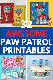 5 out of 5 stars (849) $ 6.00. Paw Patrol Party Printables