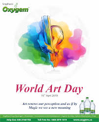 History, quotes, theme, activities, slogan, poster & images 15th the first world art day was celebrated on april 15, 2012 and was supported by all iaa national committees as well as 150 artists, comprising those of france, sweden, slovakia, south africa, cyprus and. World Art Day World Art Day Drinking Water Water Branding
