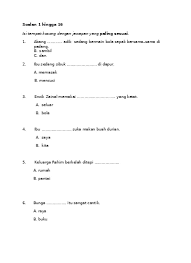 Bahan ini dari tahun lepas, namun boleh digunakan untuk latihan. Top Pdf Ujian Mac Bahasa Melayu Pemahaman Tahun 5 Fb Sumber Pendidikan Pemahaman B T5 123dok Com