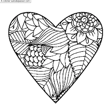 Save money on venus et fleur and find store or outlet near me. Coloriage Coeur Et Fleurs Sans Depasser