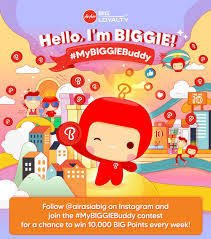 Big is airasia's loyalty program. Big Loyalty Introduces Big Points Expert Character Biggie Airasia Newsroom