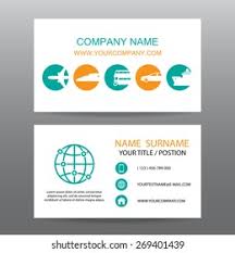 50 cards from £29.99 (£24.99 ex. Business Card Vector Backgroundtour Companies Stock Vector Royalty Free 269401439