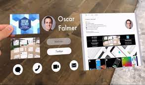 Free virtual business card (vcard) html website templates and layouts. Developer Uses Ar Tool To Create Virtual Business Card Springwise