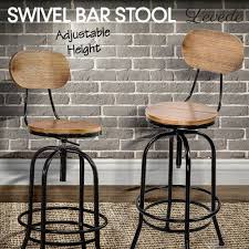 levede industrial bar stools kitchen