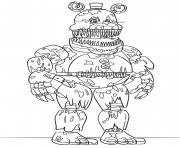 Bonnie coloring pages nightmare drawing fnaf coloring pages enchanted forest coloring book coloring books. Nightmare Bonnie Fnaf Coloring Pages Printable