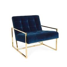 Everly Quinn Perreira Armchair Wayfair Ca In 2020 Navy Velvet Chair Blue Accent Chairs Furniture