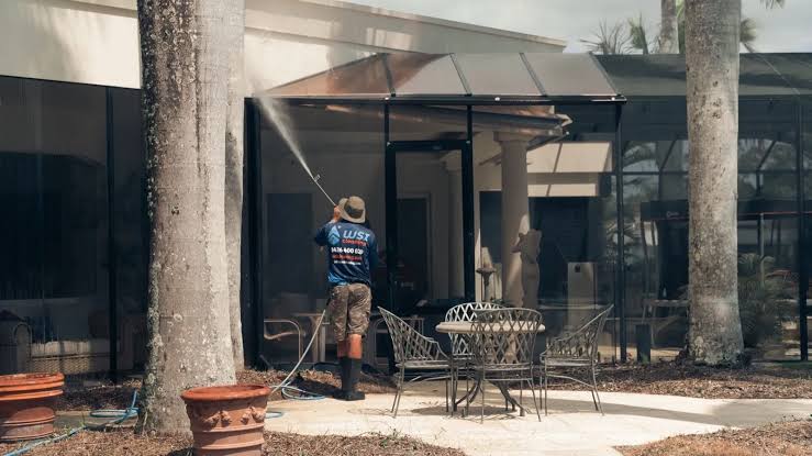 Commercial & Residential Exterior Pressure Cleaning In Brisbane