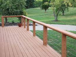 Suggestions For New Deck Railings Deck Railings Cable Railing Deck Modern Deck