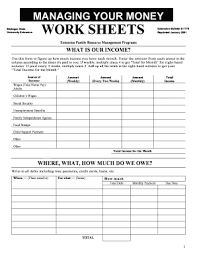 Free interactive exercises to practice online or download as pdf to print. Fillable Online Floridaliteracy Managing Your Money Worksheets Florida Literacy Coalition Floridaliteracy Fax Email Print Pdffiller