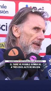 🧠⚽🇨🇱 ¡Con la mentalidad de sumar en El Alto!, El Tigre Gareca está  consciente de las complicaciones de jugar como visitante en Bolivia por la  altitud, pero se aferra a la chance de obtener un ...