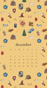 I have so many christmas designs and illustrations on my computer, that i have made over the years, for work, christmas cards, and gifs. Emma S Studyblr December Harry Potter Christmas Phone Wallpapers