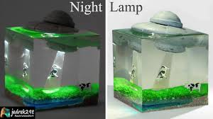 After several years i finally managed to get it done. Alien Ufo Diorama Night Lamp Resin Art Youtube
