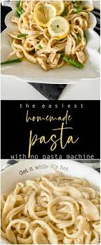 The Easiest Homemade Pasta Recipe With No Machine Tatertots And Jello Recipe In 2020 Homemade Pasta Recipe Easy Homemade Pasta Homemade Pasta