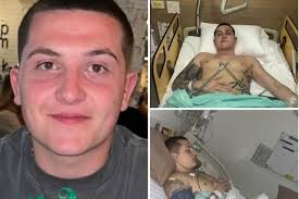 Castleford couple's holiday terror after balcony fall leaves boyfriend  needing life-saving operation