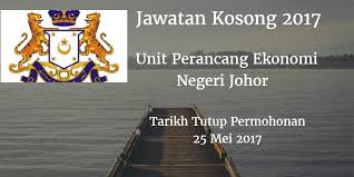 Daftar sekarang di pautan dibawah. Unit Perancang Ekonomi Negeri Johor Jawatan Kosong Upenj 25 Mei 2017 Periklanan Kota Berlayar