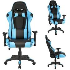Maybe you would like to learn more about one of these? 30 Sur Fauteuil De Bureau Pour Gaming Jeobest Avec Dossier Haut Inclinable Noir Et Bleu Clair Achat Prix Fnac