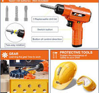 Amazon.com: Kids Tool Bench - Kids Tool Set with Electric ...