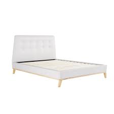 finn qb cement 3q classic bed bed frame contemporary bed
