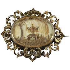 Antique Georgian Mourning Brooch Gold Hair Tree Urn And Coffin 1780 1789 Uk Click To Go To Webs Antique Gold Jewelry Mourning Jewelry Antique Gold Locket