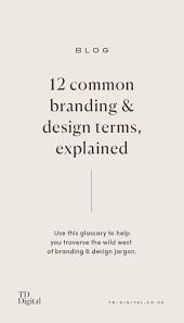 12 Common Branding Design Terms Explained In 2020 Branding Design Branding Branding Checklist