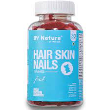 Hair growth is dependent on synthesis of dna and adequate vitamin b12, among other nutrients. By Nature Hair Skin Vitamin Gummies With Biotin Folic Acid Vitamin A C E B6 B7 B9 B12 For Hair Growth Glowing Skin Strong Nails 30 Day Pack
