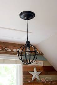 If you run into problems while changing a light fixture or feel unsure about this diy project, be sure to call a licensed professional electrician. 5 Minute Light Upgrade Converting A Recessed Light To A Pendant Pretty Handy Girl