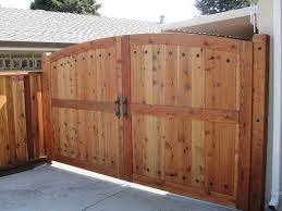 Custom Steel Frame Double Gate Wooden Gates Driveway House Gate Design Wooden Gates