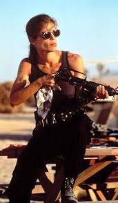 Sarah connor is a fictional character in the terminator franchise.she is one of the protagonists of the terminator (1984), terminator 2: Sarah Connor T2 Badass Heroine Badass Movie Movies