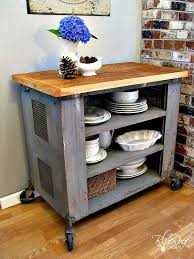 30 Rustic Diy Kitchen Island Ideas Homemade Kitchen Island Rustic Kitchen Island Industrial Kitchen Island